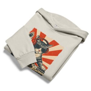 DJ Cat Urban Garment-Dyed Hoodie